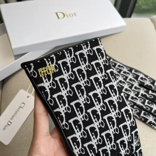 Replica Christian Dior Gloves For Women #1379140 $64.00 USD for Wholesale