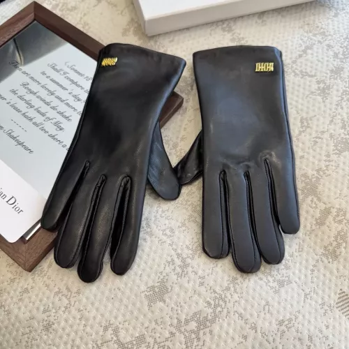 Replica Christian Dior Gloves For Women #1379144 $42.00 USD for Wholesale