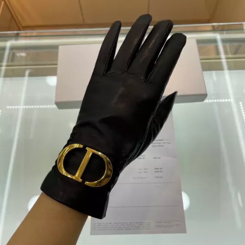 Replica Christian Dior Gloves For Women #1379154 $56.00 USD for Wholesale