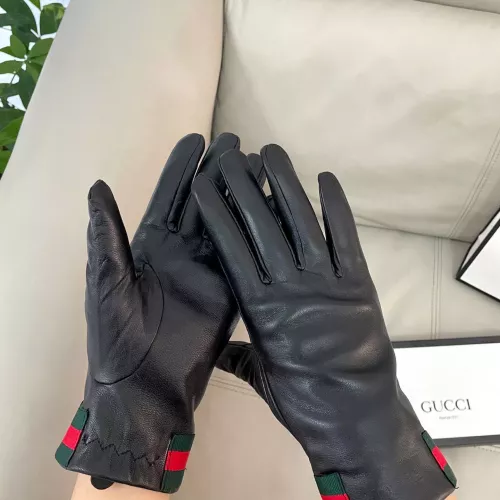 Replica Gucci Gloves For Women #1379160 $45.00 USD for Wholesale