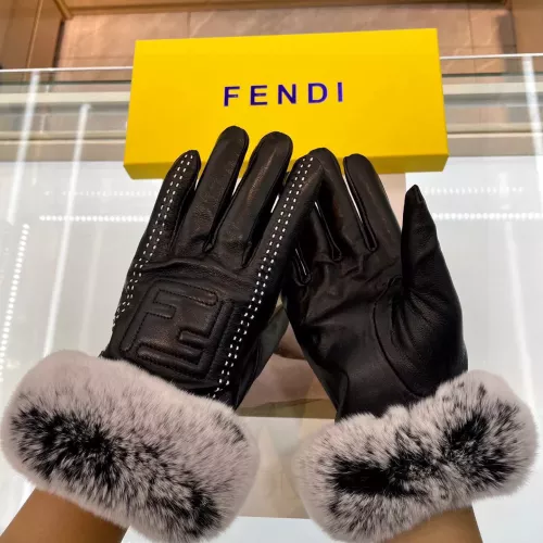 Replica Fendi Gloves #1379161 $45.00 USD for Wholesale