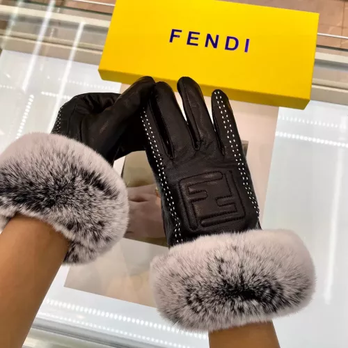 Replica Fendi Gloves #1379161 $45.00 USD for Wholesale