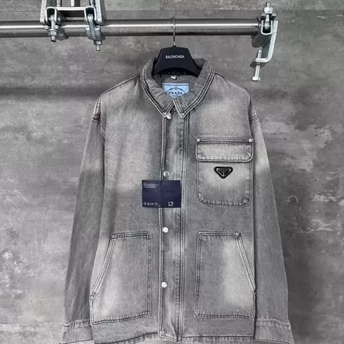 Cheap Prada Jackets Long Sleeved For Unisex #1379224, $$96.00 USD On Prada Jackets