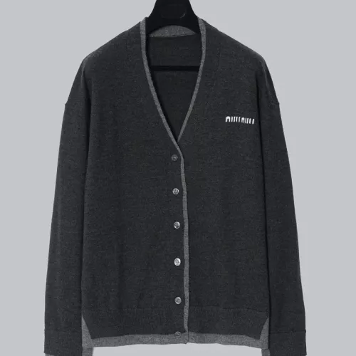 Cheap MIU MIU Sweaters Long Sleeved For Unisex #1379627, $$64.00 USD On MIU MIU Sweaters