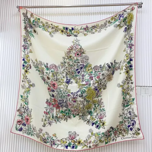 Cheap Christian Dior Silk Squares #1379754, $$82.00 USD On Christian Dior Scarf