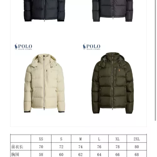 Replica Ralph Lauren Polo Down Feather Coat Long Sleeved For Unisex #1379877 $170.00 USD for Wholesale