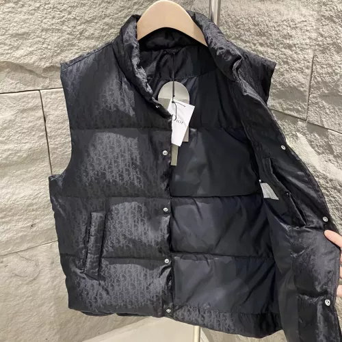 Replica Christian Dior Down Feather Coat Sleeveless For Unisex #1380239 $170.00 USD for Wholesale