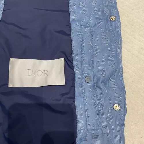 Replica Christian Dior Down Feather Coat Sleeveless For Unisex #1380240 $170.00 USD for Wholesale