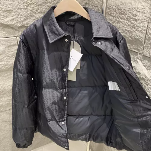 Replica Christian Dior Down Feather Coat Long Sleeved For Unisex #1380250 $225.00 USD for Wholesale