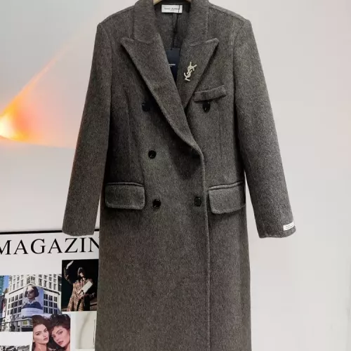 Cheap Yves Saint Laurent YSL Coat Long Sleeved For Women #1380292, $$162.00 USD On Yves Saint Laurent YSL Jackets