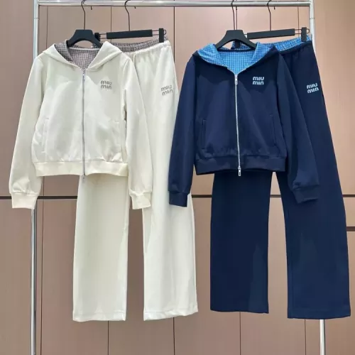 Replica MIU MIU Tracksuits Long Sleeved For Women #1380316 $92.00 USD for Wholesale