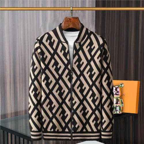 Replica Fendi Sweaters Long Sleeved For Men #1380419 $48.00 USD for Wholesale