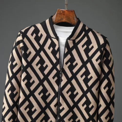Replica Fendi Sweaters Long Sleeved For Men #1380419 $48.00 USD for Wholesale