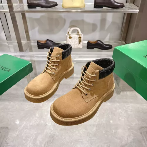 Replica Bottega Veneta BV Boots For Men #1380460 $130.00 USD for Wholesale