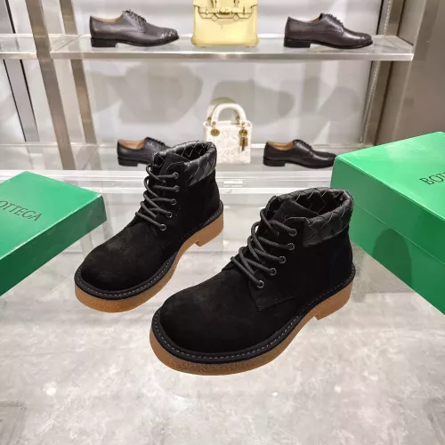 Replica Bottega Veneta BV Boots For Men #1380462 $130.00 USD for Wholesale