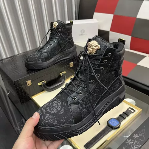 Cheap Versace High Tops Shoes For Men #1380516, $$88.00 USD On Versace High Tops Shoes