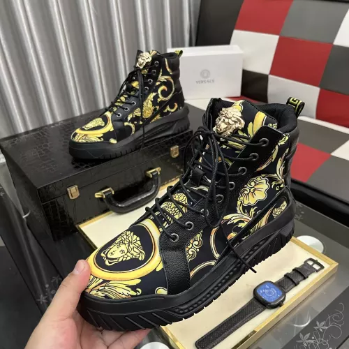 Cheap Versace High Tops Shoes For Men #1380518, $$88.00 USD On Versace High Tops Shoes