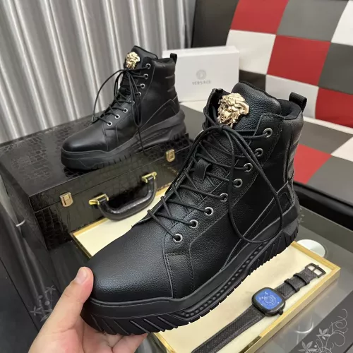 Cheap Versace High Tops Shoes For Men #1380519, $$88.00 USD On Versace High Tops Shoes