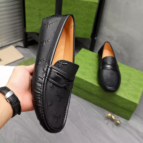 Replica Gucci Oxfords Shoes For Men #1380576 $76.00 USD for Wholesale