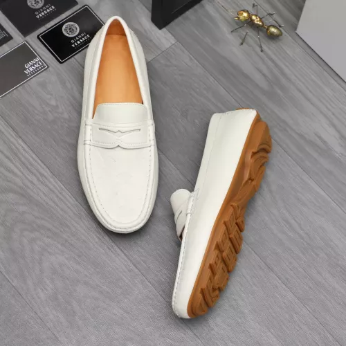 Cheap Versace Leather Shoes For Men #1380601, $$76.00 USD On Versace Leather Shoes