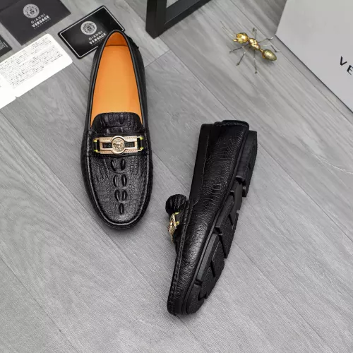 Cheap Versace Leather Shoes For Men #1380607, $$76.00 USD On Versace Leather Shoes