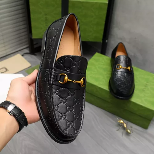 Replica Gucci Oxfords Shoes For Men #1380609 $82.00 USD for Wholesale