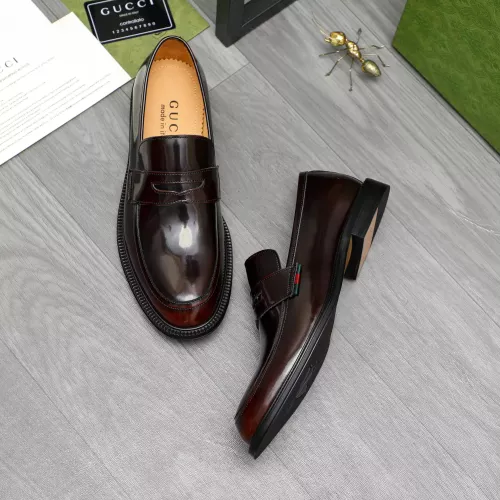 Replica Gucci Oxfords Shoes For Men #1380611 $96.00 USD for Wholesale