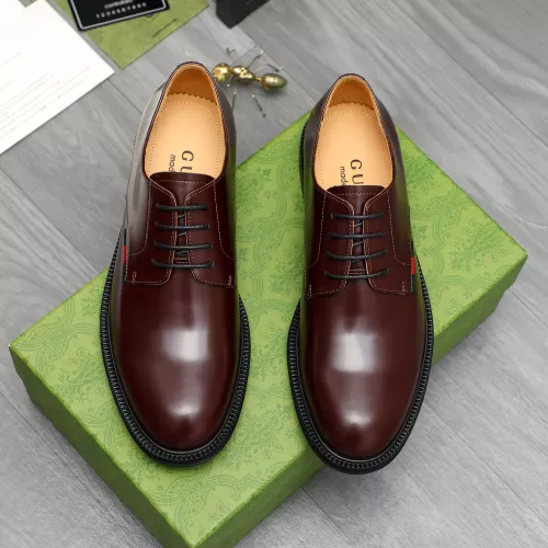 Replica Gucci Oxfords Shoes For Men #1380614 $96.00 USD for Wholesale