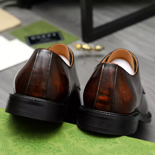 Replica Gucci Oxfords Shoes For Men #1380615 $96.00 USD for Wholesale