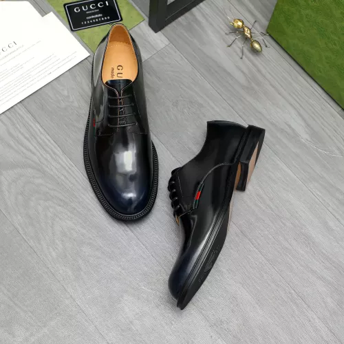 Replica Gucci Oxfords Shoes For Men #1380616 $96.00 USD for Wholesale
