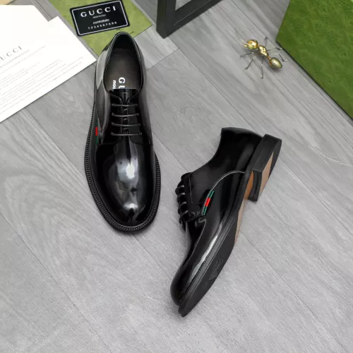 Replica Gucci Oxfords Shoes For Men #1380617 $96.00 USD for Wholesale