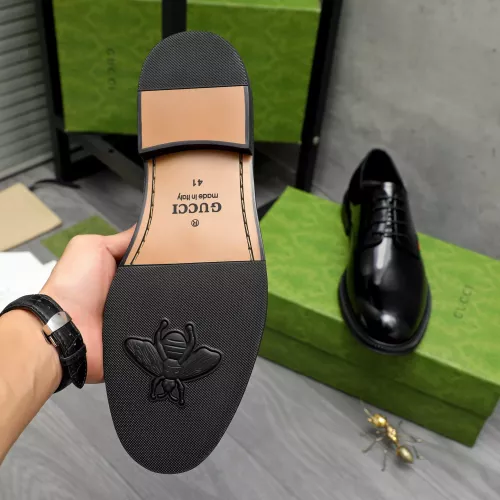 Replica Gucci Oxfords Shoes For Men #1380617 $96.00 USD for Wholesale