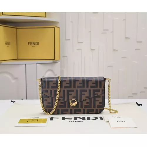 Replica Fendi AAA Quality Messenger Bags For Women #1380694 $132.00 USD for Wholesale