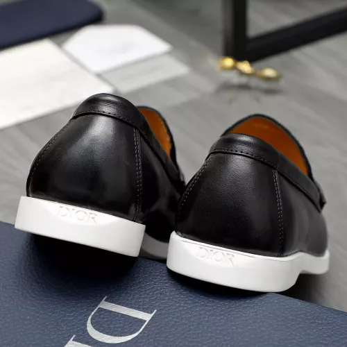 Replica Christian Dior Leather Shoes For Men #1380731 $88.00 USD for Wholesale