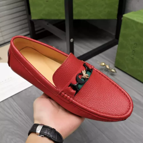 Replica Gucci Oxfords Shoes For Men #1380736 $72.00 USD for Wholesale