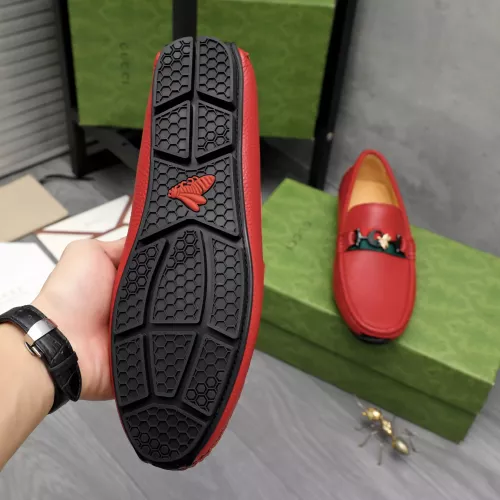 Replica Gucci Oxfords Shoes For Men #1380736 $72.00 USD for Wholesale