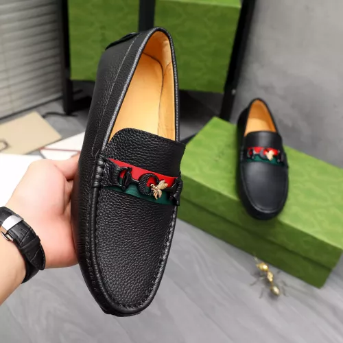 Replica Gucci Oxfords Shoes For Men #1380738 $72.00 USD for Wholesale