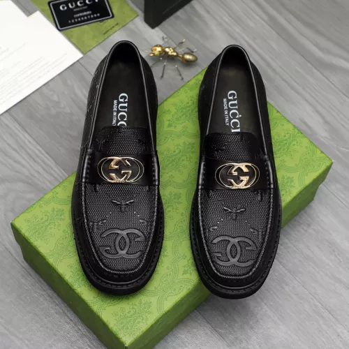 Replica Gucci Oxfords Shoes For Men #1380739 $96.00 USD for Wholesale