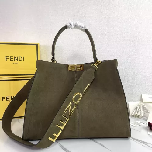 Cheap Fendi AAA Quality Handbags For Women #1380751, $$160.00 USD On Fendi AAA Quality Handbags