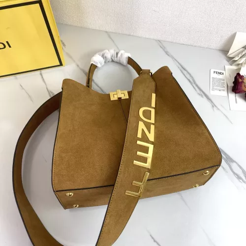Replica Fendi AAA Quality Handbags For Women #1380754 $155.00 USD for Wholesale
