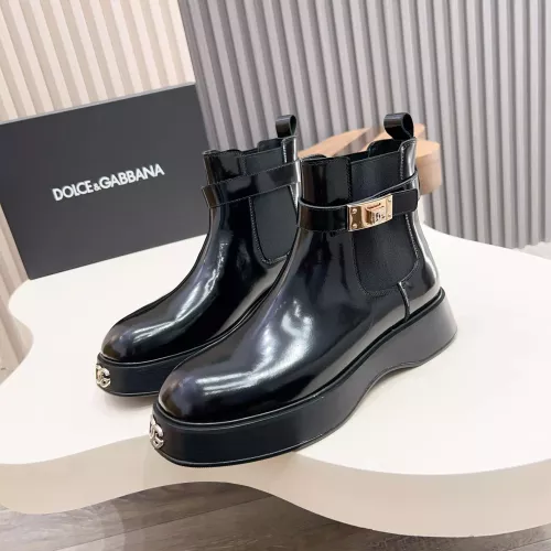 Cheap Dolce &amp; Gabbana D&amp;G Boots For Men #1380782, $$158.00 USD On Dolce &amp; Gabbana D&amp;G Boots