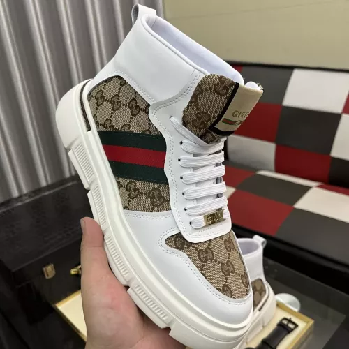 Replica Gucci High Tops Shoes For Men #1380796 $82.00 USD for Wholesale