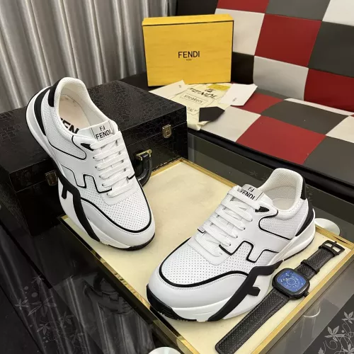 Replica Fendi Casual Shoes For Men #1380817 $102.00 USD for Wholesale