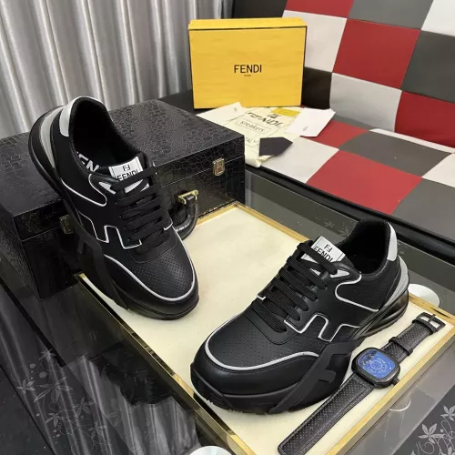 Replica Fendi Casual Shoes For Men #1380818 $102.00 USD for Wholesale
