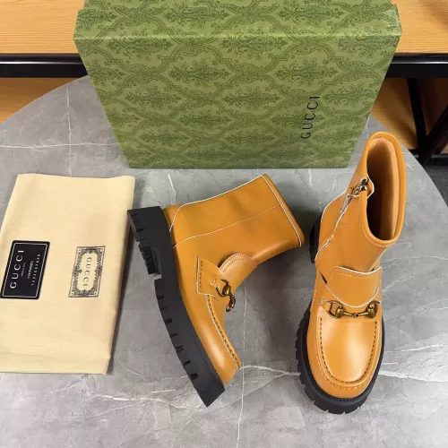 Replica Gucci Boots For Women #1380848 $115.00 USD for Wholesale