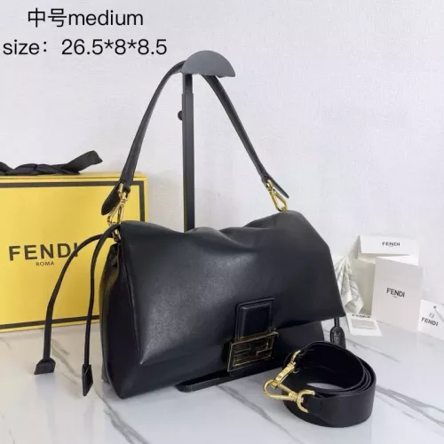 Replica Fendi AAA Quality Shoulder Bags For Women #1380869 $140.00 USD for Wholesale