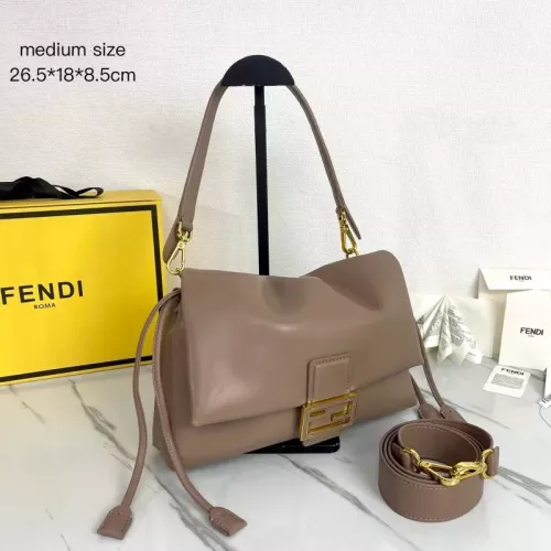 Replica Fendi AAA Quality Shoulder Bags For Women #1380871 $140.00 USD for Wholesale