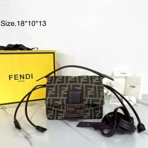 Cheap Fendi AAA Quality Shoulder Bags For Women #1380884, $$132.00 USD On Fendi AAA Quality Shoulder Bags