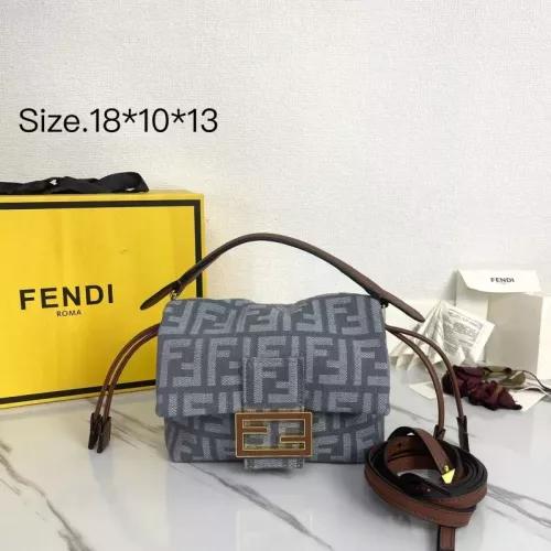 Cheap Fendi AAA Quality Shoulder Bags For Women #1380887, $$132.00 USD On Fendi AAA Quality Shoulder Bags