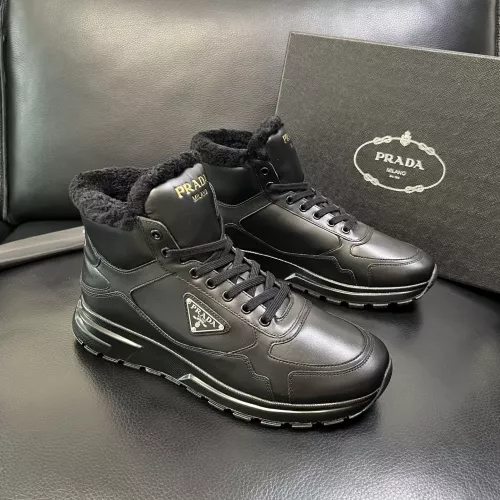 Replica Prada Boots For Men #1380921 $150.00 USD for Wholesale